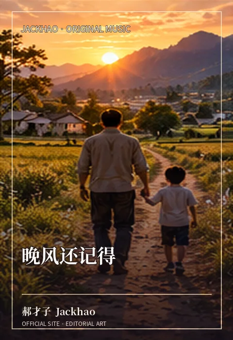 晚风还记得 · 郝才子 Jackhao 作品配图