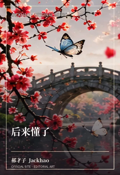后来懂了 · 官网作品视觉