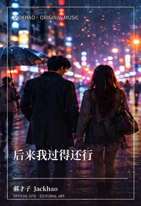 后来我过得还行 · 官网作品视觉