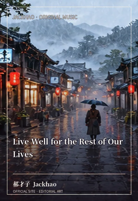 Live Well for the Rest of Our Lives · 官网作品视觉