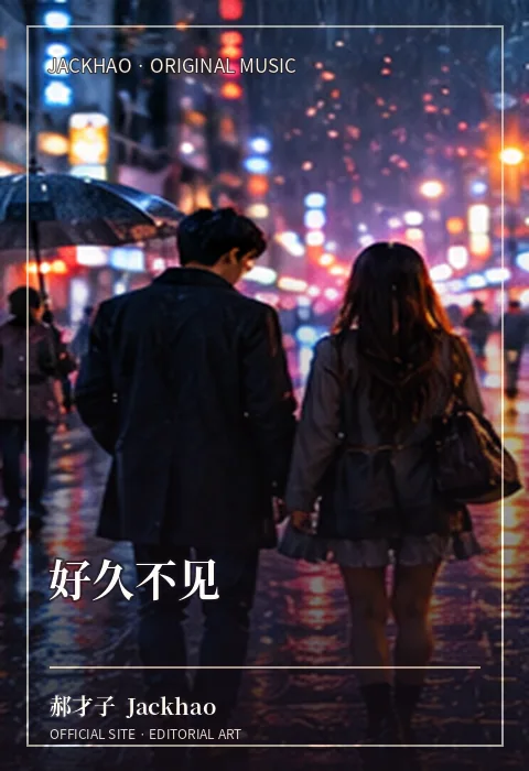 好久不见 · 郝才子 Jackhao 作品配图