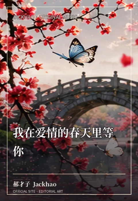 我在爱情的春天里等你 · 官网作品视觉
