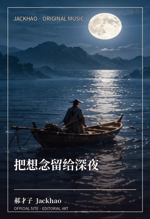 把想念留给深夜 · 官网作品视觉