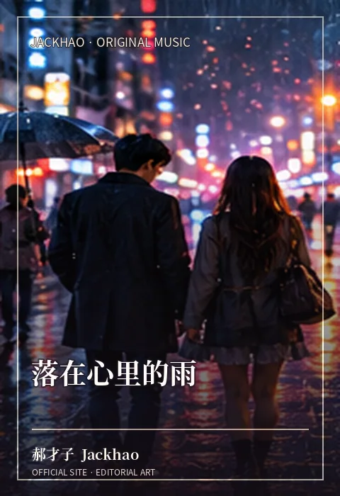 落在心里的雨 · 官网作品视觉