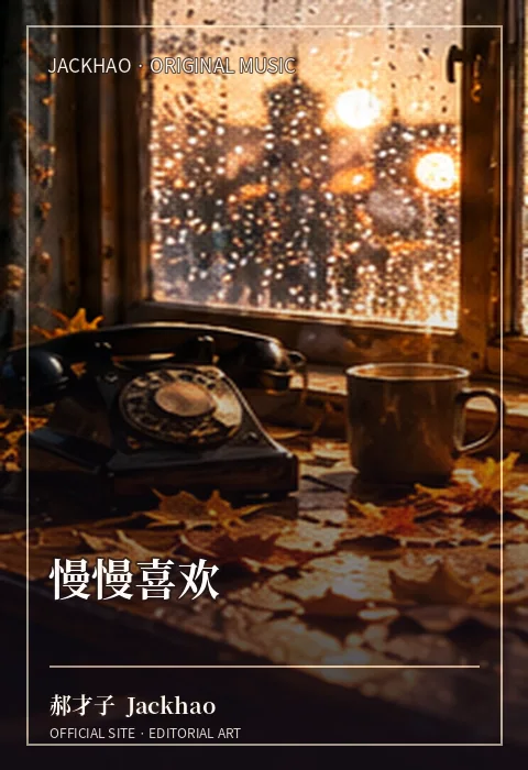 慢慢喜欢 · 郝才子 Jackhao 作品配图