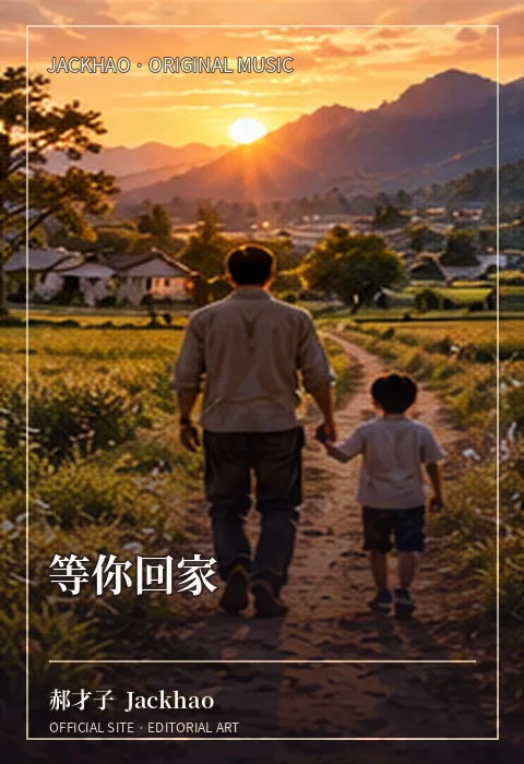 等你回家 · 郝才子 Jackhao 作品配图